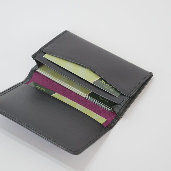 ムラ染めレザーの名刺入れ 2