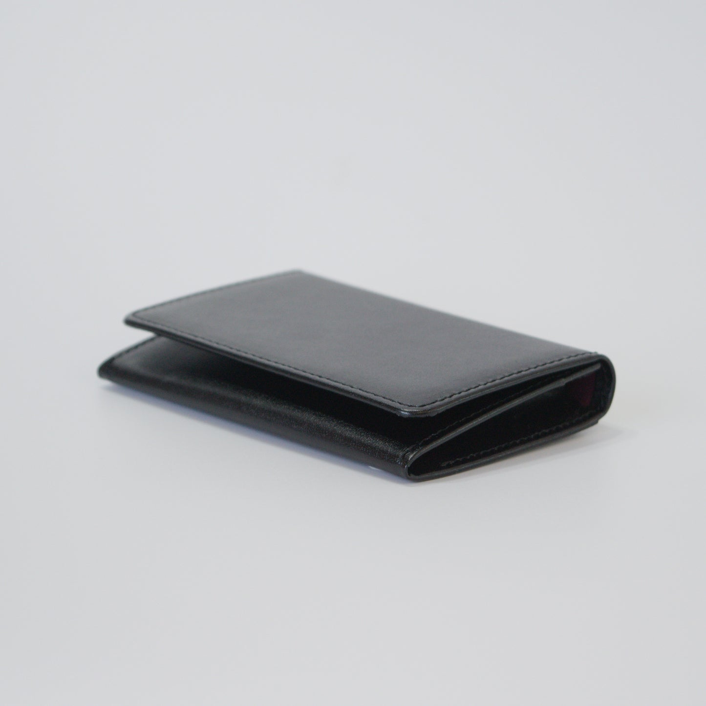 ムラ染めレザーの名刺入れ