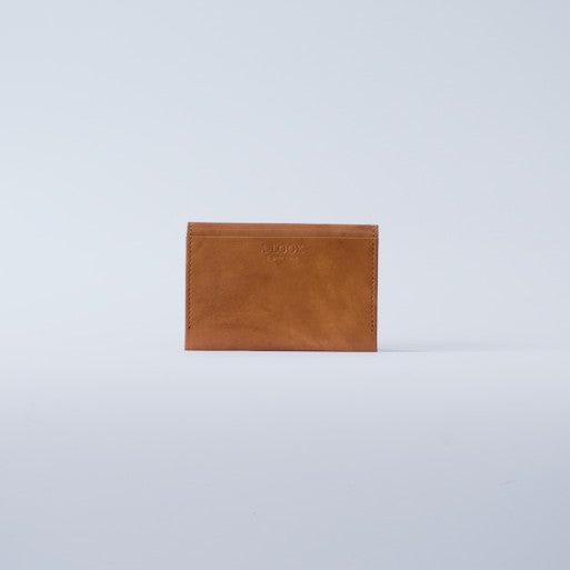 ムラ染めレザーの名刺入れ