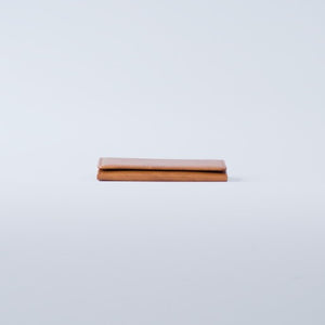 ムラ染めレザーの名刺入れ