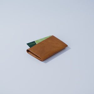 ムラ染めレザーの名刺入れ