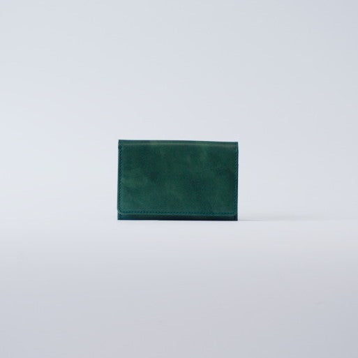 ムラ染めレザーの名刺入れ