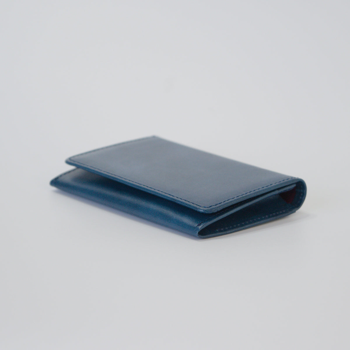 ムラ染めレザーの名刺入れ