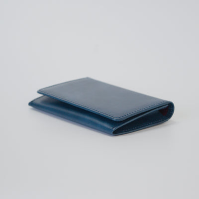 ムラ染めレザーの名刺入れ