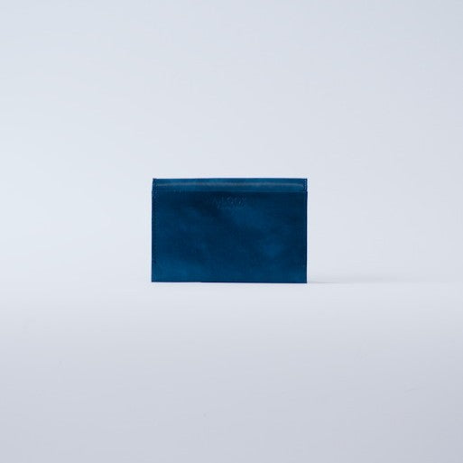 ムラ染めレザーの名刺入れ